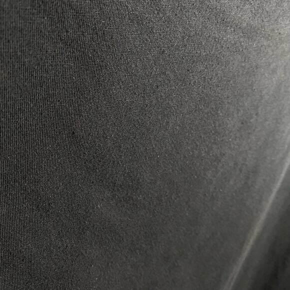 James Perse T Shirt Cowl Drape Neck Long Sleeve Black James Perse Sz 4 XL Flaws - Picture 9 of 10